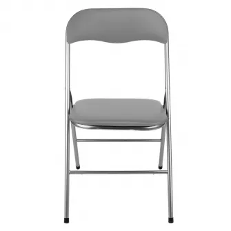 Set 2 scaune bucatarie Kring Primo, pliante, Gri
