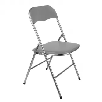 Set 2 scaune bucatarie Kring Primo, pliante, Gri