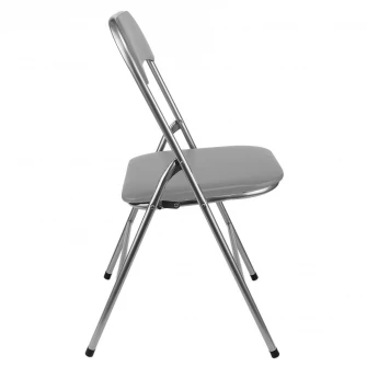 Set 2 scaune bucatarie Kring Primo, pliante, Gri