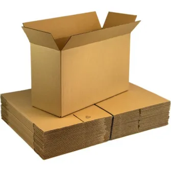 Set 20 cutii ambalare carton C3 Natur, 570 L x 220 l x 340 h mm, Forster