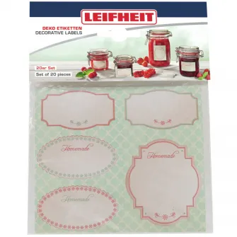 Set 20 etichete Leifheit, pastel