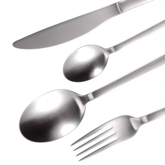 Set 24 tacamuri Bergner Nice, inox