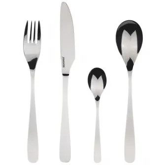 Set 24 tacamuri Bergner Poitiers, inox