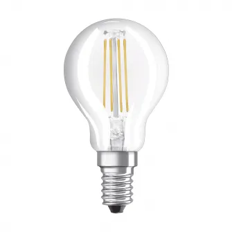 Set 3 becuri LED Osram P40, E14, 4W (40W), 470 lm, lumina rece