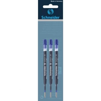 Set 3 bucati Mina Schneider Gelion M, 0.4 mm, albastru