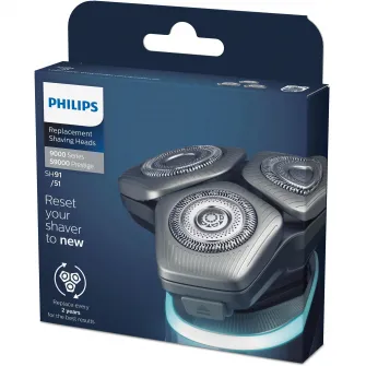 Set 3 capete de barbierit Philips SH91/50, compatibil cu S9000