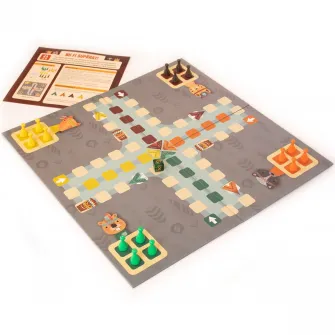 Set 3 jocuri Tiki-Tan, colectia Cu cheia la gat - Spanzuratoarea, Nu fi suparat, Pisicot