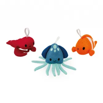 Set 3 jucarii pentru baie Janod - Animale marine