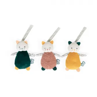Set 3 jucarii senzoriale Kaloo - Pisicute, 14 cm