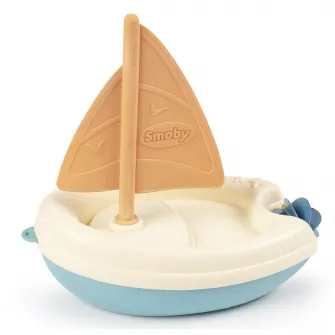 Set 3 jucarii sortare si de baie Little Smoby Green - Turnul Magic, Cubul cu forme si Barcuta