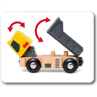 Set 3 masinute Brio - Vehicule constructii