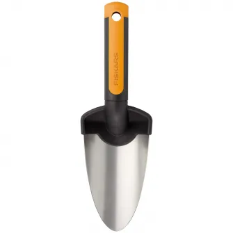Set 3 unelte pentru gradina/plantat Fiskars Premium,plantator lat, plantator ingust, cultivator, maner ergonomic