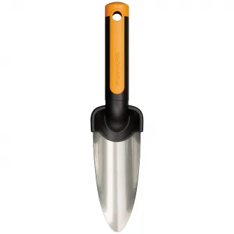Set 3 unelte pentru gradina/plantat Fiskars Premium,plantator lat, plantator ingust, cultivator, maner ergonomic
