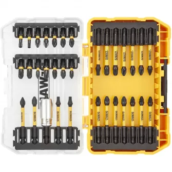 Set 34 accesorii de impact Dewalt DT70746T-QZ, biti, adaptor biti