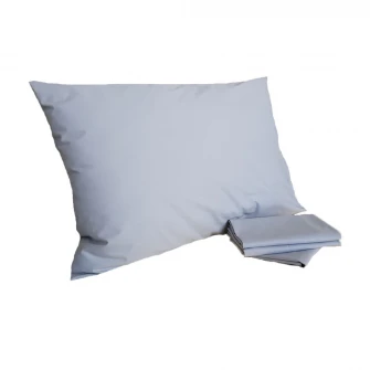 Set 4 bucati Fata de perna Kotonia Home, 100% bumbac, Ranforce, 70x70 cm, gri mediu