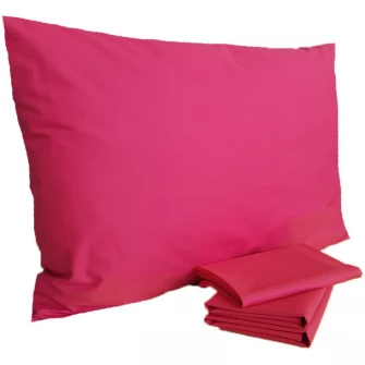 Set 4 bucati Fata de perna Kotonia Home, 100% bumbac, Ranforce, 50x70 cm, rosu