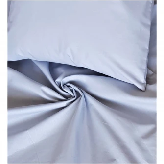 Set 4 bucati Fata de perna Kotonia Home, 100% bumbac, Ranforce, 70x70 cm, gri mediu