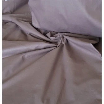 Set 4 bucati Fata de perna Kotonia Home, 100% bumbac, Ranforce, 70x70 cm, maro