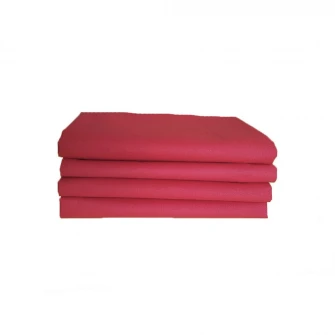 Set 4 bucati Fata de perna Kotonia Home, 100% bumbac, Ranforce, 50x70 cm, rosu