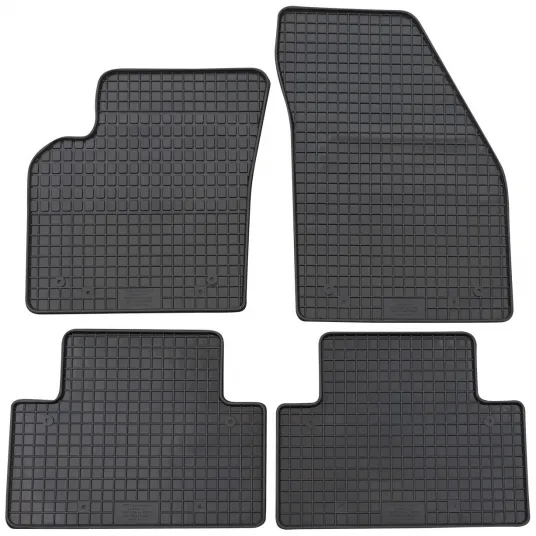 Комплект из 4 резиновых ковриков Petex для Volvo S40, V50, C30 2004-2012 гг.