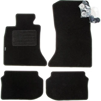 Комплект из 4 ковриков Petex для 5 Series F10 F11 2010-2013, черный/графит
