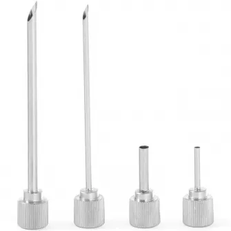 Set 4 duze / varfuri pentru sifon frisca Hendi, pt decorare sau umplere prajituri, inox, Hendi