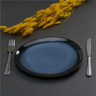 Set 4 farfurii ovale Art of dining by Heinner Serenity, ceramica, 21cm