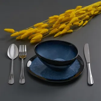 Set 4 farfurii ovale Art of dining by Heinner Serenity, ceramica, 16cm