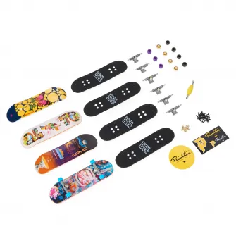 Set 4 piese Tech Deck - Fingerboard Primitive, 9.6 cm