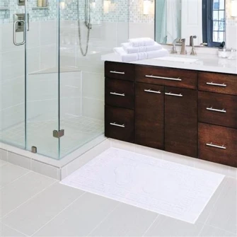 Set 4 prosoape Kotonia Home Horeca, 100% bumbac, Alb