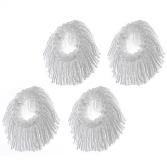Set 4 rezerve universale pentru mop Kring, diametru 38 cm