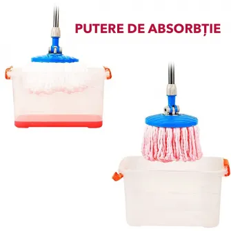 Set 4 rezerve universale pentru mop Kring, diametru 38 cm