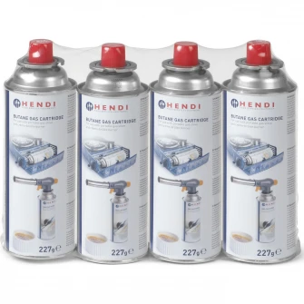 Set 4 x rezerve gaz butan 227 grame, pentru arzator creme brule Hendi