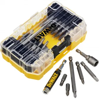 Set 40 accesorii Dewalt DT70702-QZ, biti, adaptor biti