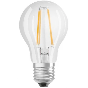 Set 5 becuri LED Osram Base Filament A60, E27, 7W (60W), 806 lm, A++, lumina calda (2700K)