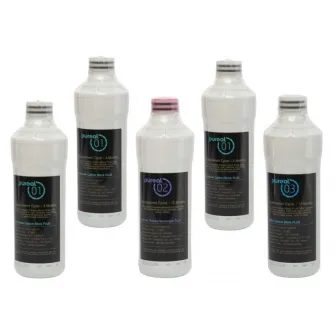 Set 5 filtre de schimb pentru Purificator apa Pureal Line Changer, Carbune activ, Ceramica, Particule de argint