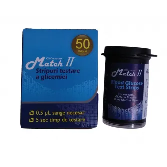 Set 50 teste glicemie OKMeter Touch II