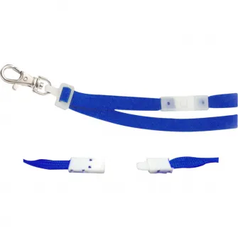 Set 5buc Banda textila pentru ecuson 10mm, Albastru