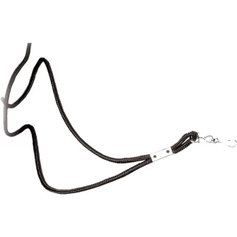 Set 5buc Banda textila pentru ecuson 3mm, Negru