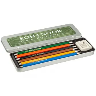 Набор из 6 механических карандашей Koh-I-Noor 2мм