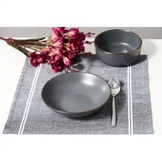 Set 6 farfurii adanci Art of dining by Heinner Calypso, ceramica, 20cm