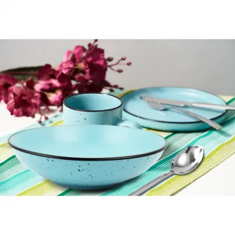 Set 6 farfurii adanci Art of dining by Heinner Electra, ceramica, 20cm