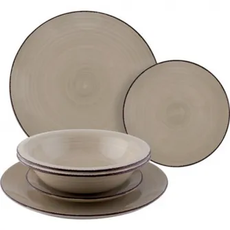 Set 6 farfurii Lamart Trendy, ceramica, 27, 22, 19 cm
