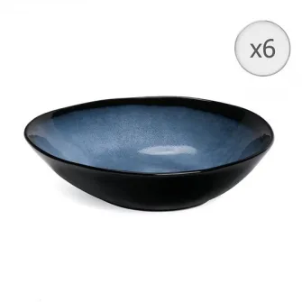 Set 6 farfurii ovale Art of dining by Heinner Serenity, ceramica, 20cm
