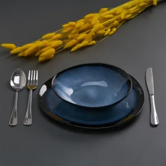 Set 6 farfurii ovale Art of dining by Heinner Serenity, ceramica, 20cm