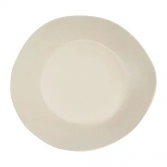 Set 6 farfurii plate Ambition Organic, portelan, 30 cm, bej