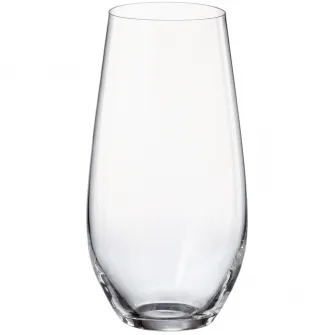 Set 6 pahare apa Bohemia Columba, cristalin, 580 ml