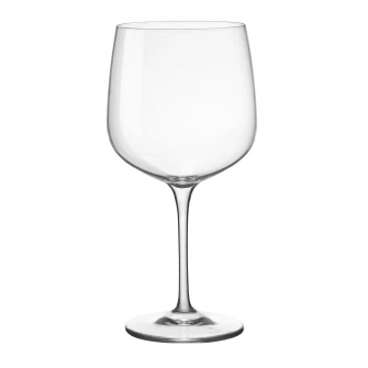 Set 6 pahare gin cu picior Bormioli Bartender, 755 ml, sticla cristalina