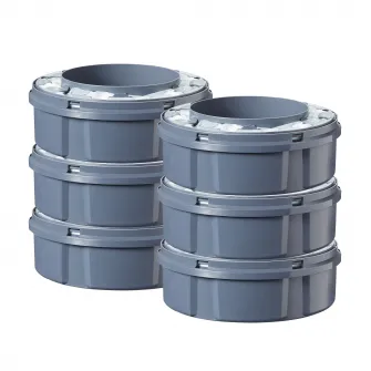 Set 6 rezerve pentru cos scutece Tommee Tippee Sangenic Twist and Click, Reciclabile