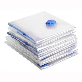 Set 6 saci vidare si pompa, Kring, transparent
